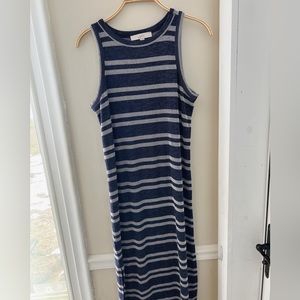 Loft Ribbed Maxi Dress